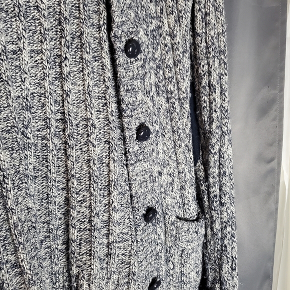 Grey Knit Cardigan - Picture 2 of 5